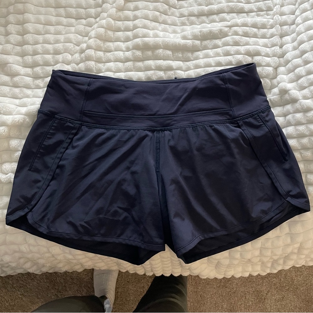 Navy Lululemon Short